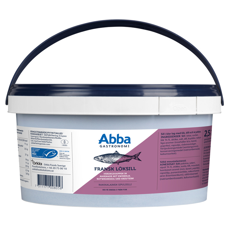 Abba Seafood Herring with French Onion 2.5kg