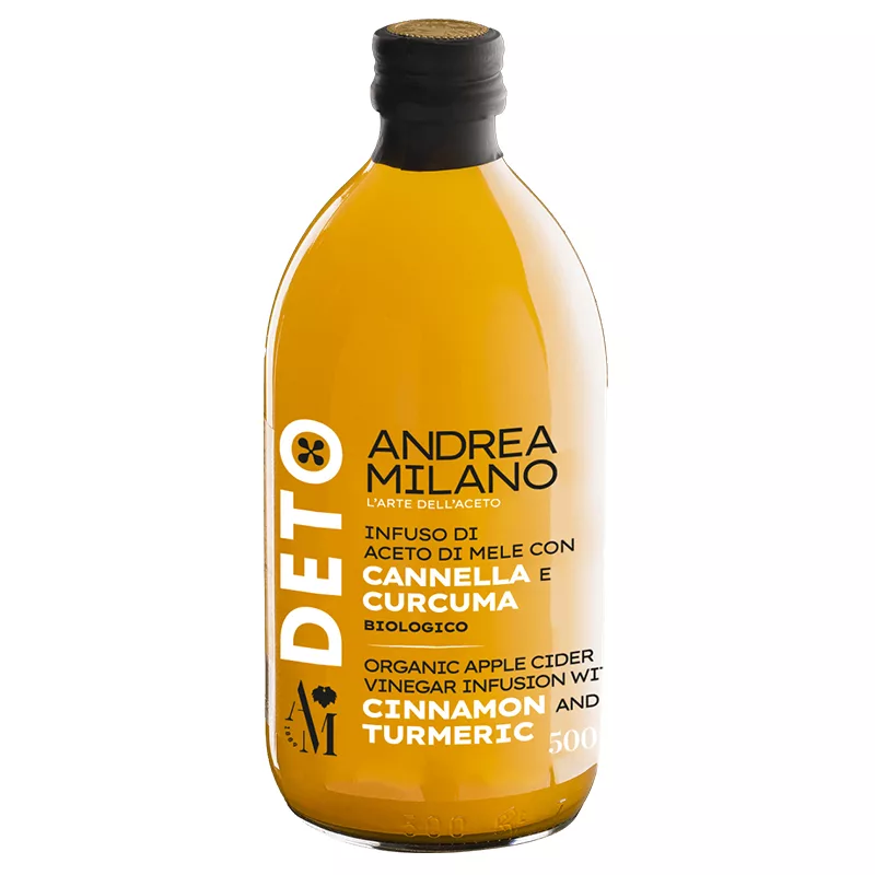 Andrea Milano Cider Vinegar with Cinnamon and Turmeric 500ml