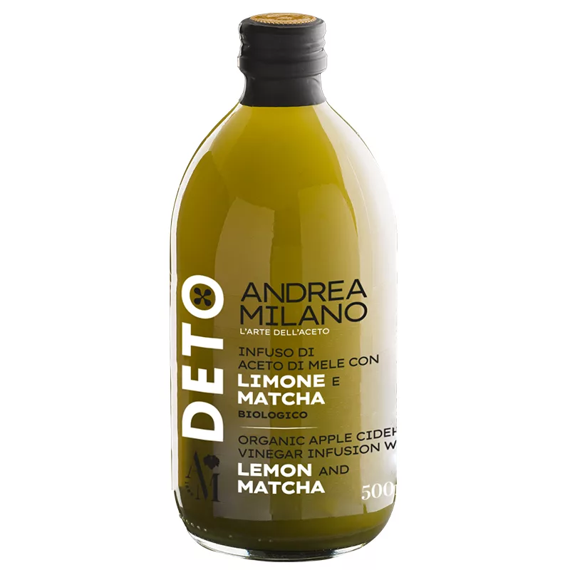 Andrea Milano Organic Cider Vinegar Lemon Matcha 500ml