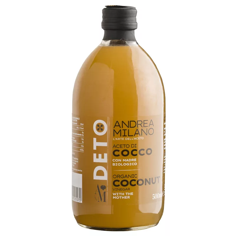 Andrea Milano Deto Coconut Unfiltered Vinegar 500ml