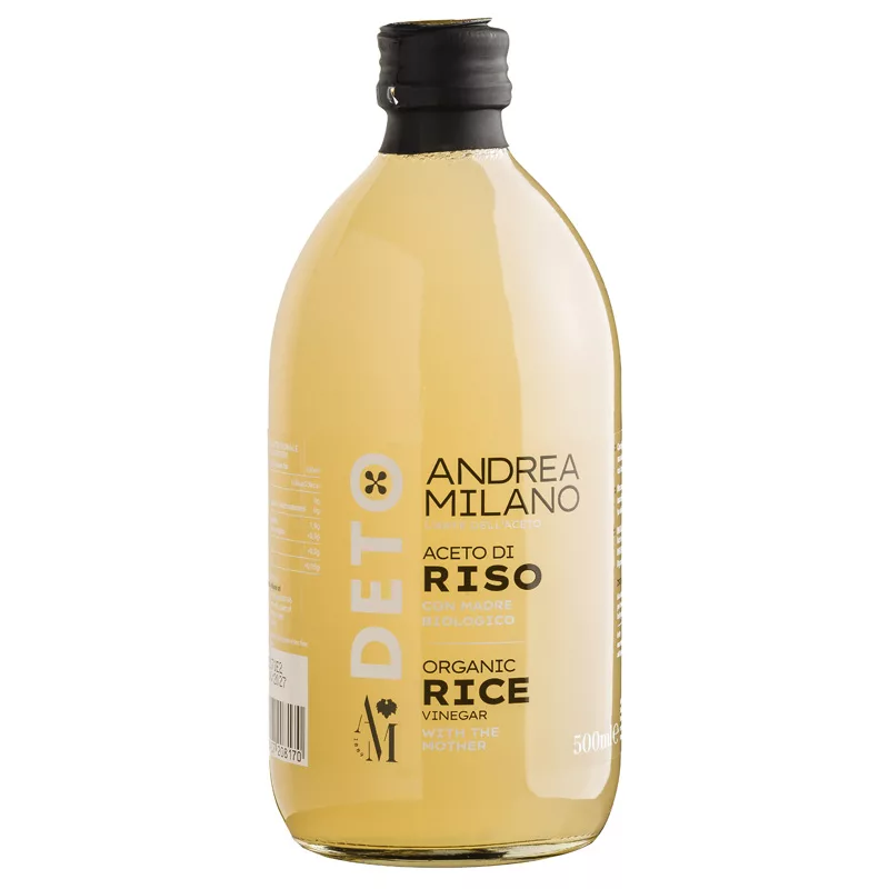 Andrea Milano Deto Rice Unfiltered Vinegar 500ml