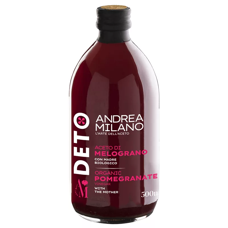Andrea Milano Deto Unfiltered Pomegranate Vinegar 500ml