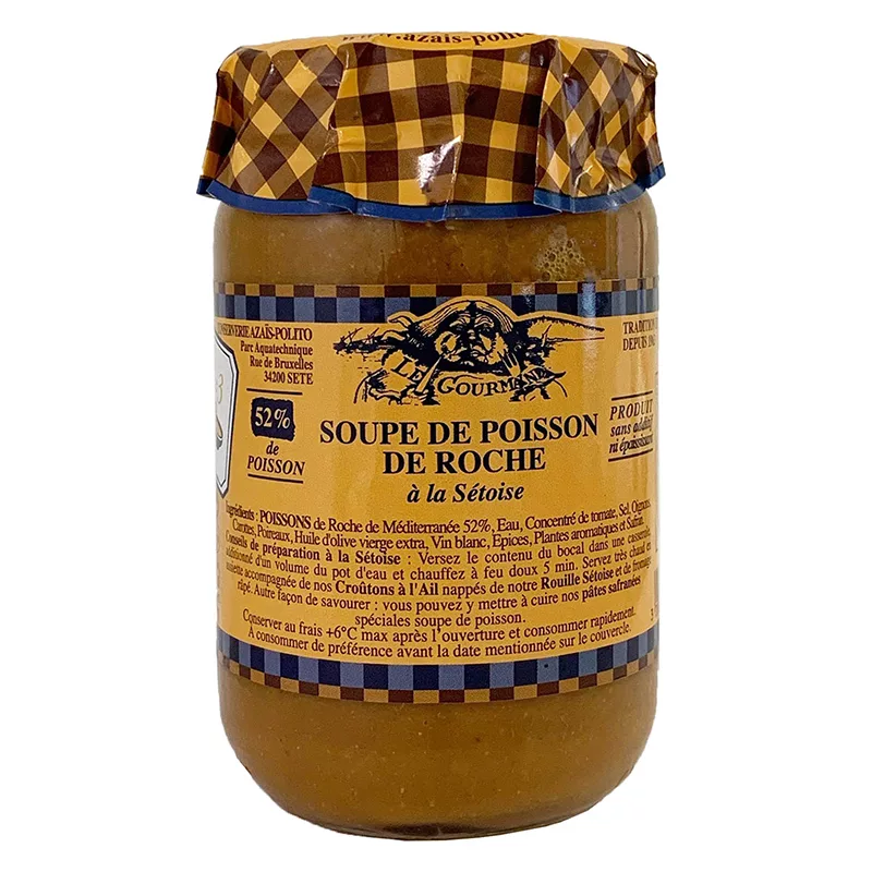 Azaïs-Polito Concentrated Rock Fish Soup à la Sétoise 320g