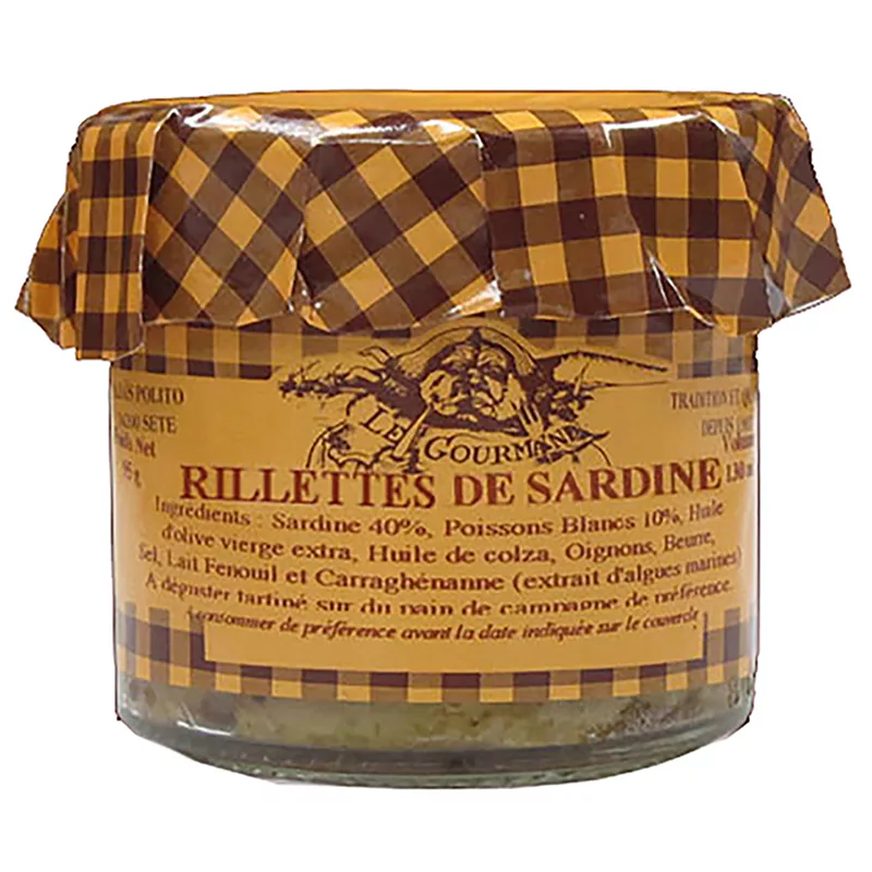 Azaïs-Polito Le Gourmand Sardine Rillettes 95g