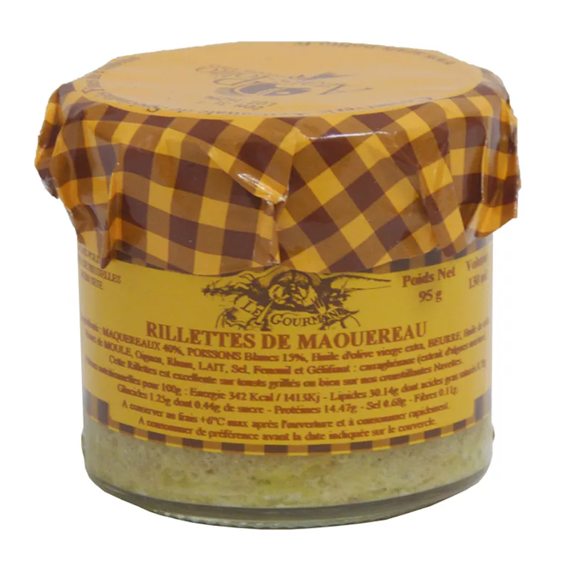 Azaïs-Polito Mackerel Rillettes Le Gourmand 95g