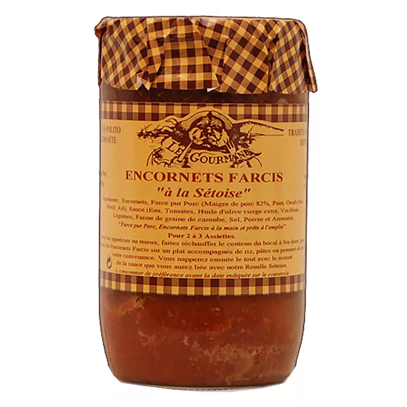 Azaïs-Polito Stuffed Squid à la Sétoise Le Gourmand 630g