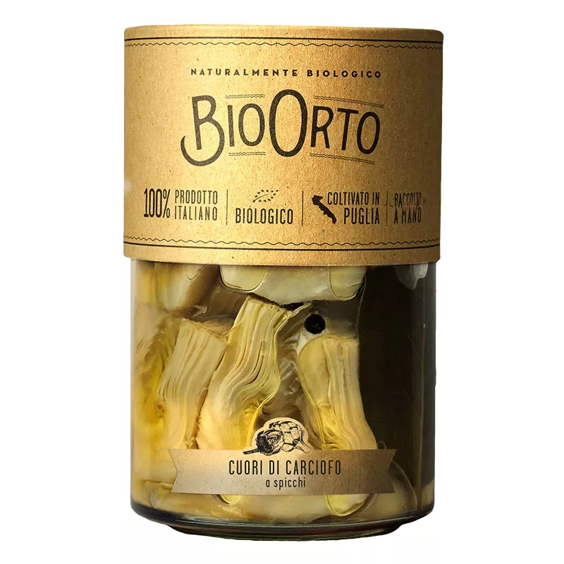 BioOrto Organic Artichoke Heart 350g