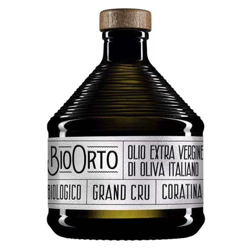 BioOrto Organic Extra Virgin Olive Oil Coratina Gran Cru 500ml