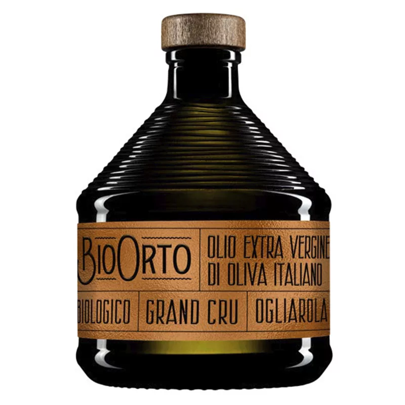 BioOrto Organic Extra Virgin Olive Oil Ogliarola Gran Cru 500ml