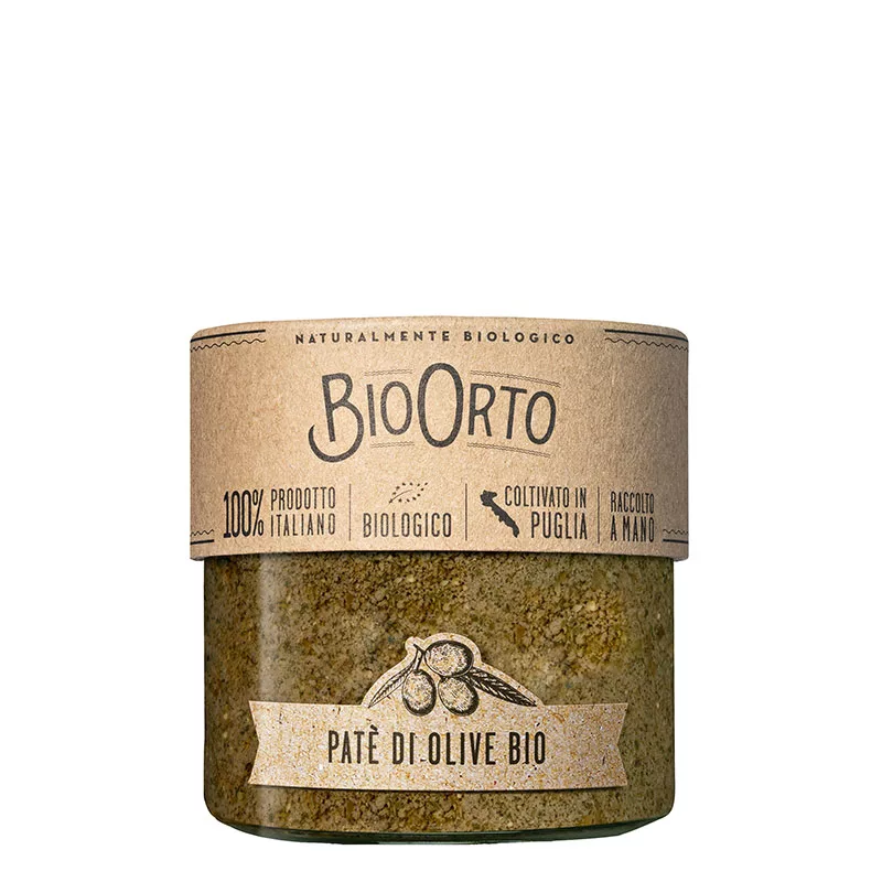 BioOrto Organic Olive Pâté 175g