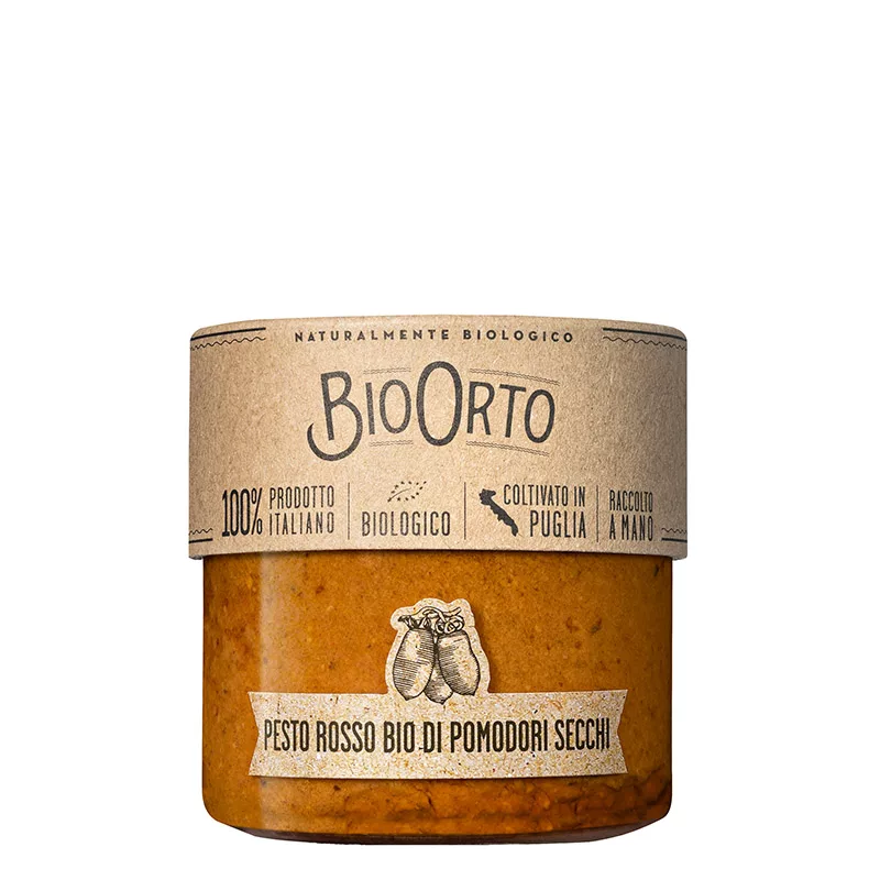BioOrto Organic Red Pesto 175g