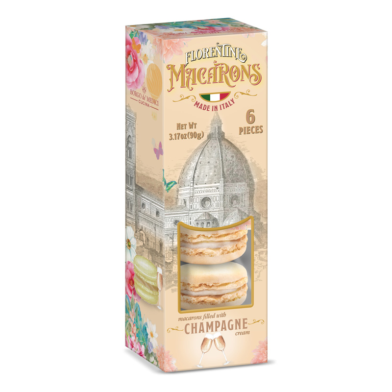 Borgo de Medici Champagne Florentine Macarons 90g