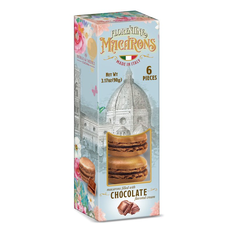 Borgo de Medici Chocolate Florentine Macarons 90g
