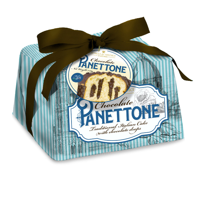 Borgo de Medici Panettone with Chocolate Filling 750g