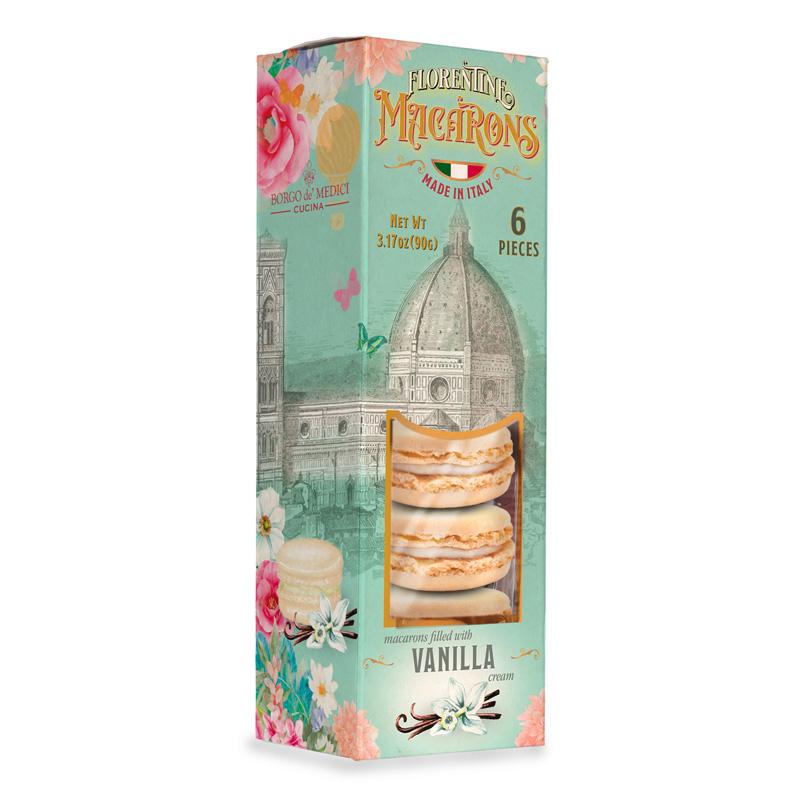 Borgo de Medici Vanilla Florentine Macarons 90g