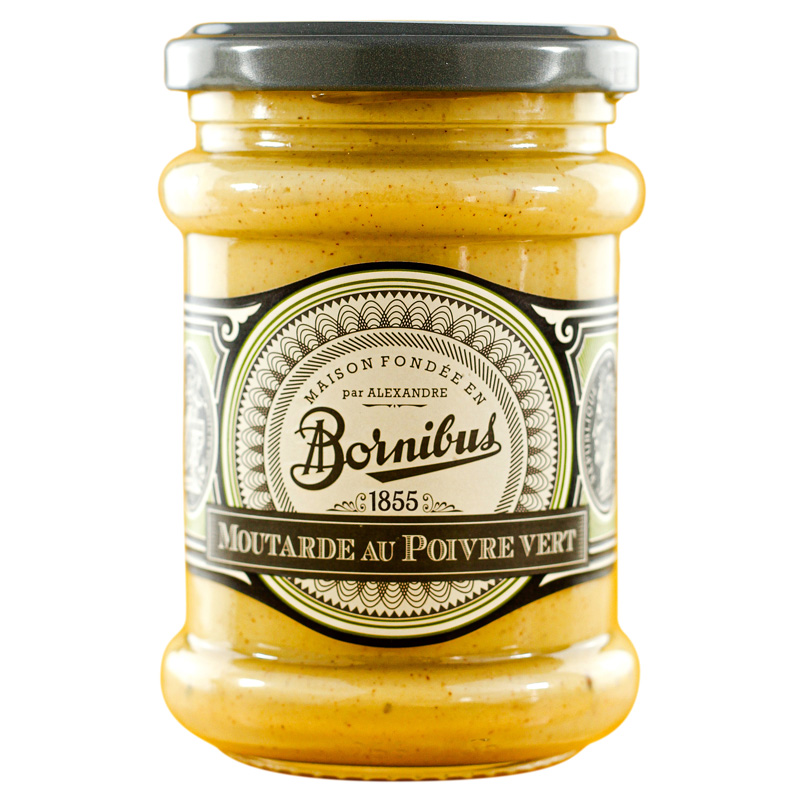 Bornibus Green Pepper Mustard 250g