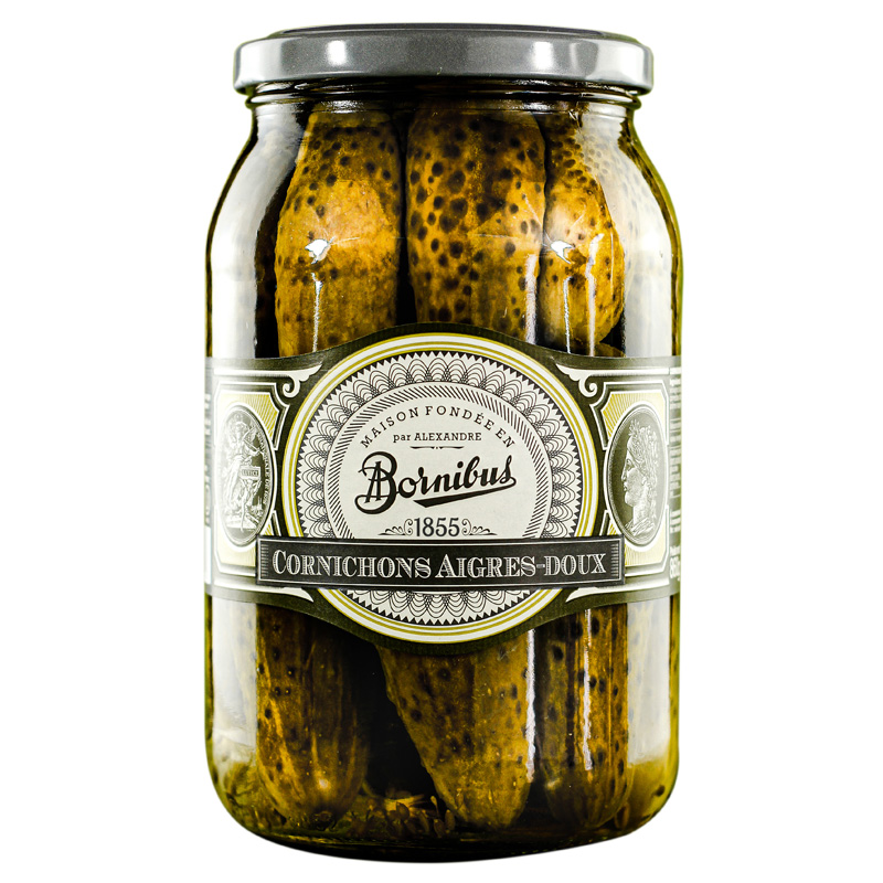 Bornibus Sweet & Sour Cucumbers 860g