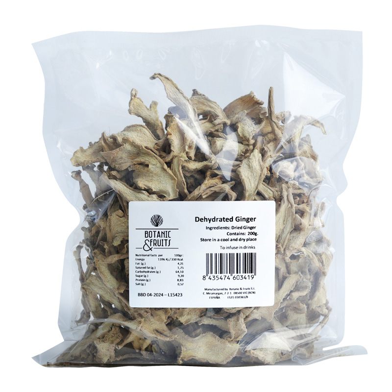 Botanic & Fruits Dried Ginger 200g