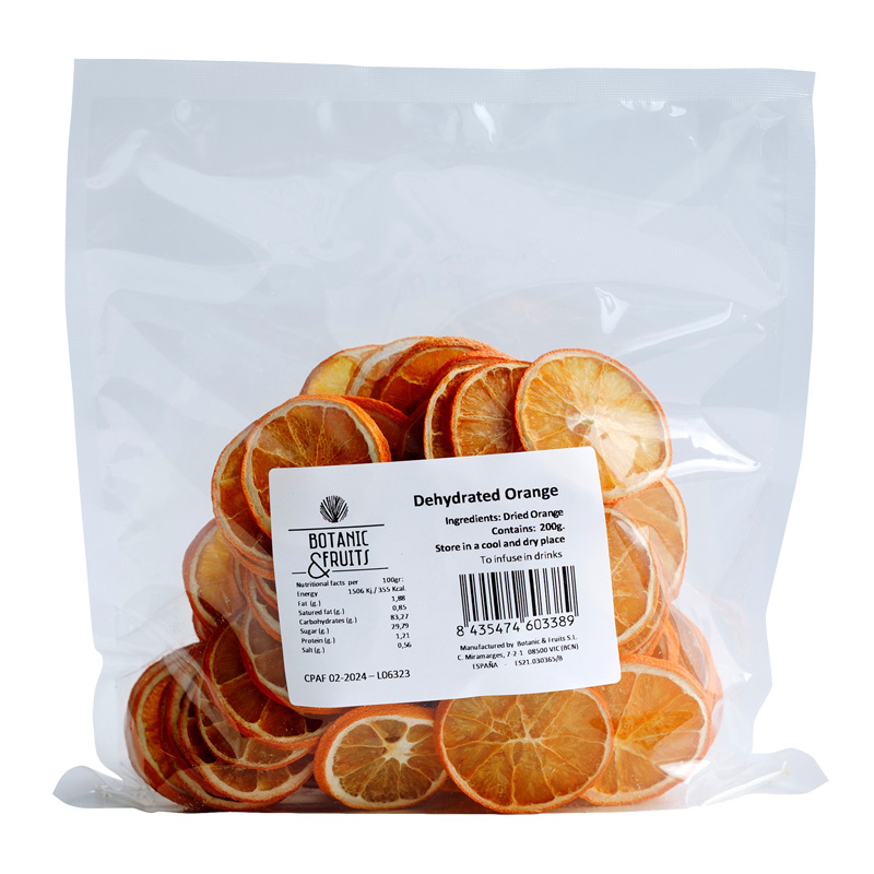 Botanic & Fruits Dried Orange 200g