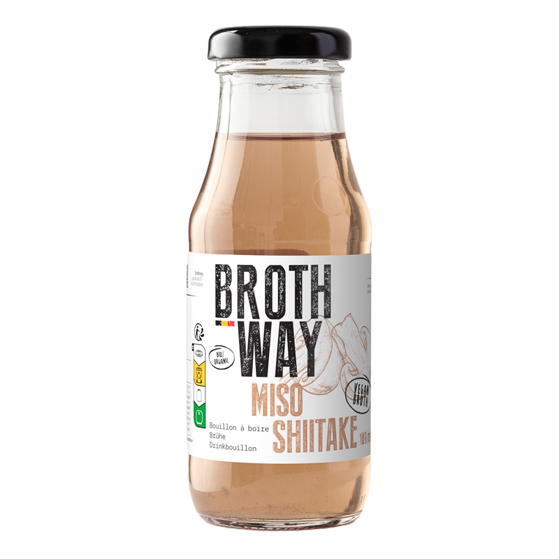 Brothway Miso Shiitake Ready-to-Drink Broth 180ml