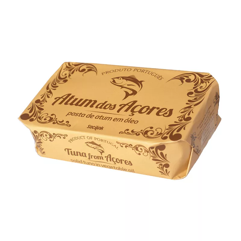 bySocilink Azorean Solid Tuna in Vegetable Oil 120g