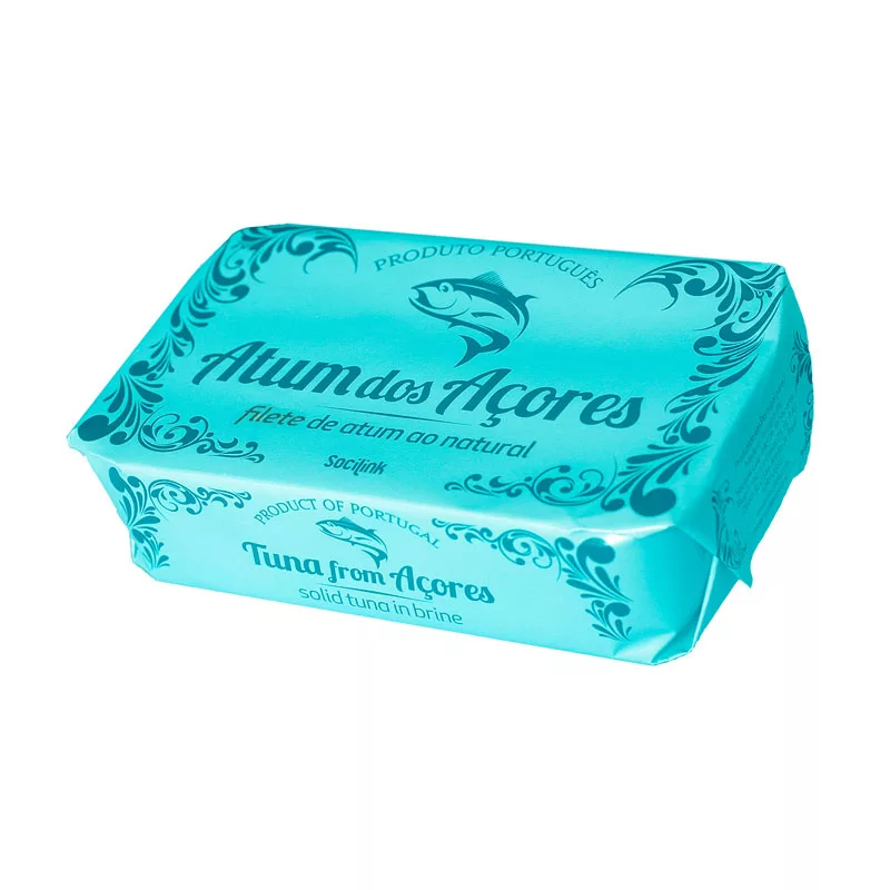 bySocilink Azorean Tuna Fillet in Brine 120g
