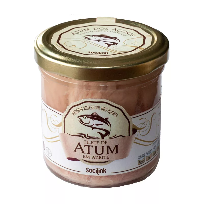 bySocilink Azorean Tuna Fillet in Olive Oil 150g