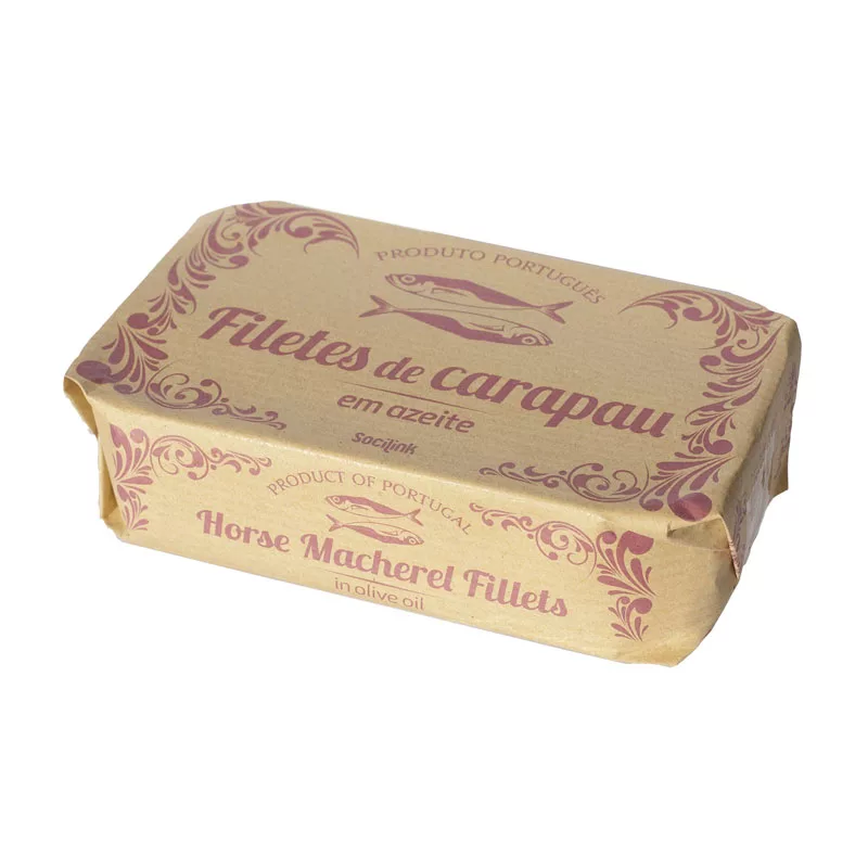 bySocilink Horse Mackerel Fillets in Olive Oil 120g