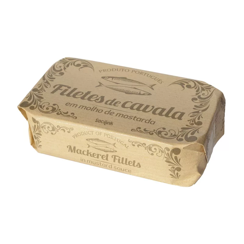 bySocilink Mackerel Fillets in Mustard Sauce 120g