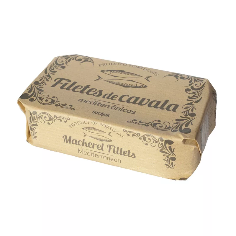 bySocilink Mackerel Fillets Mediterranean Style 120g