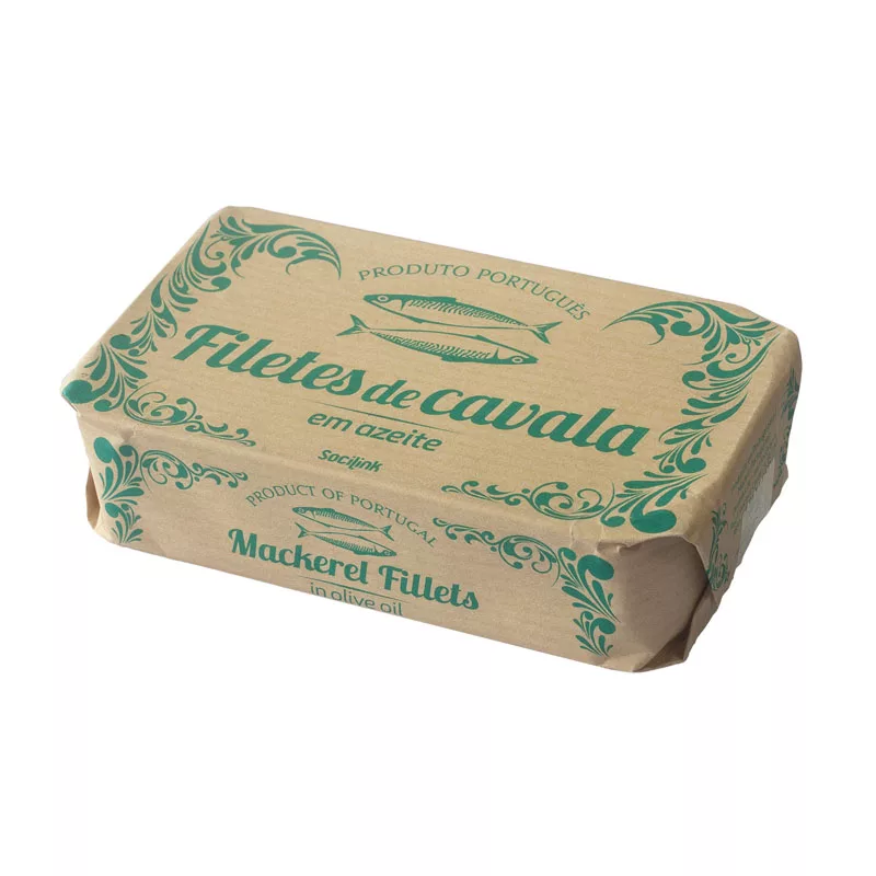 bySocilink Mackerel Fillets in Olive Oil 120g