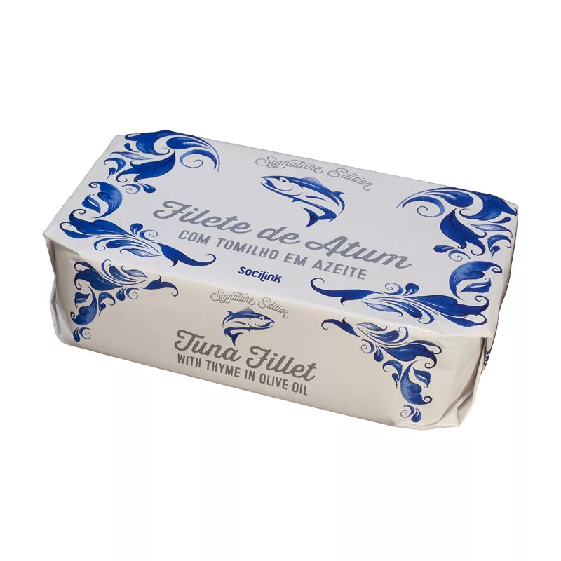 bySocilink Signature Edition Azorean Tuna Fillet with Thyme in Olive Oil 120g