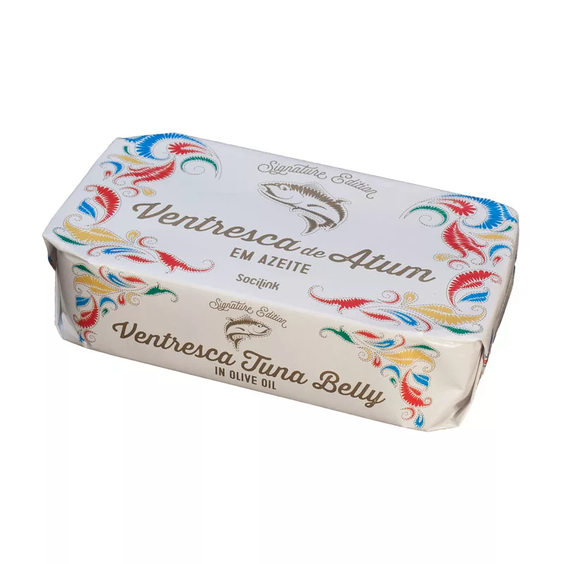 bySocilink Signature Edition Ventresca Tuna Belly in Olive Oil 120g