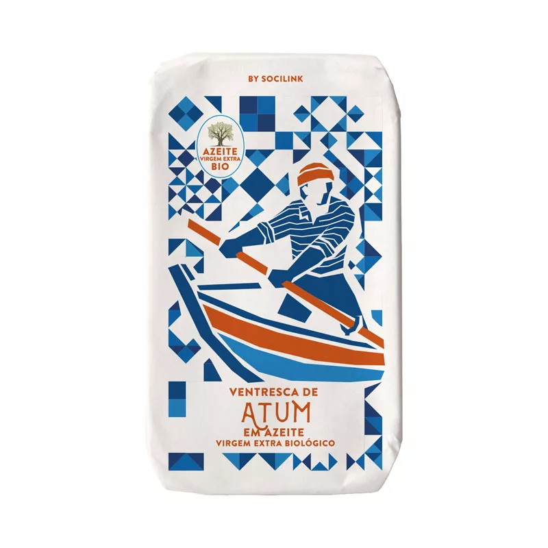 bySocilink Ventresca Tuna Belly in Organic Extra Virgin Olive Oil 120g