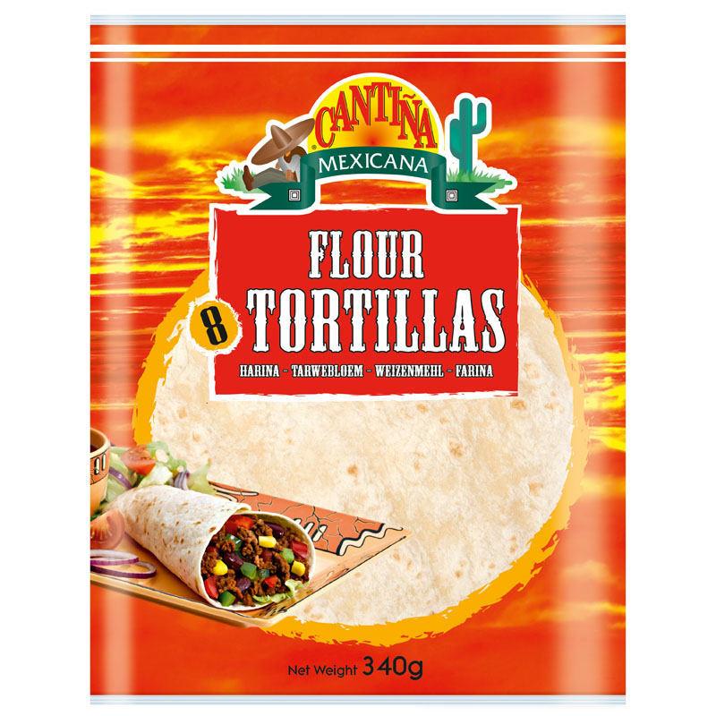 Cantina Mexicana Flour Tortillas 340g