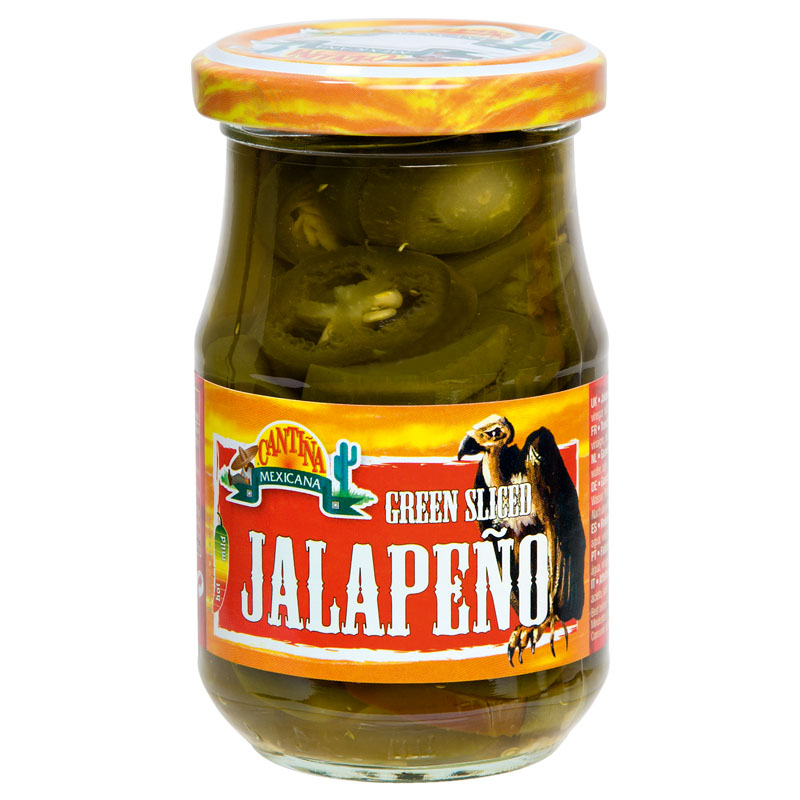 Cantina Mexicana Green Sliced Jalapeño 190g