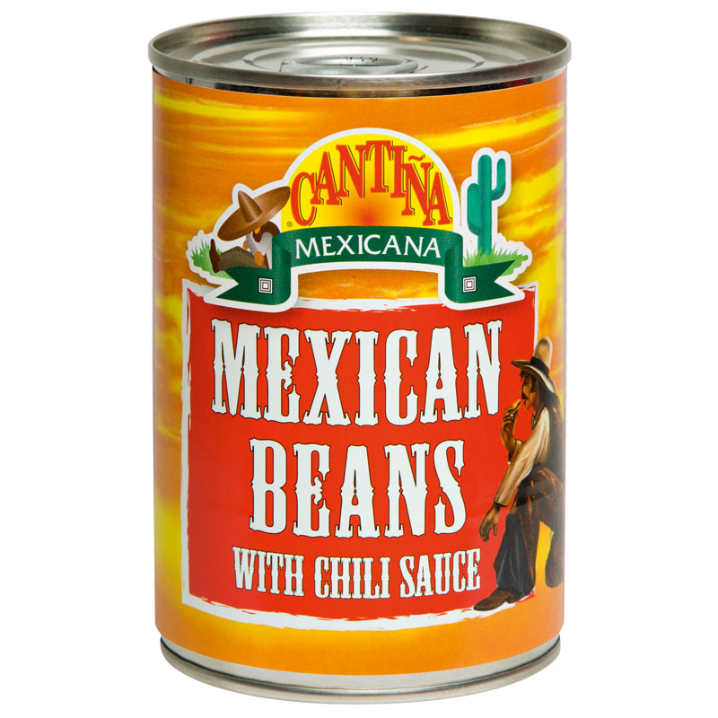 Cantina Mexicana Mexican Beans with Chili Sauce 410g