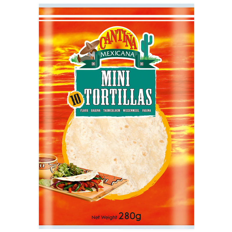 Cantina Mexicana Mini Flour Tortillas 280g