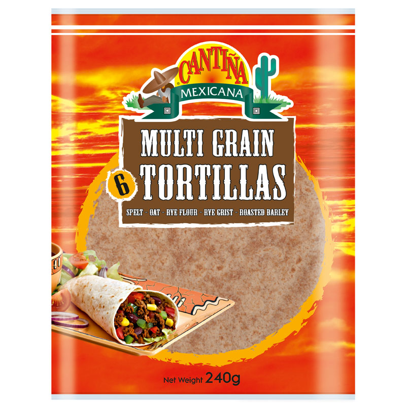 Cantina Mexicana Multi-Grain Tortillas 240g
