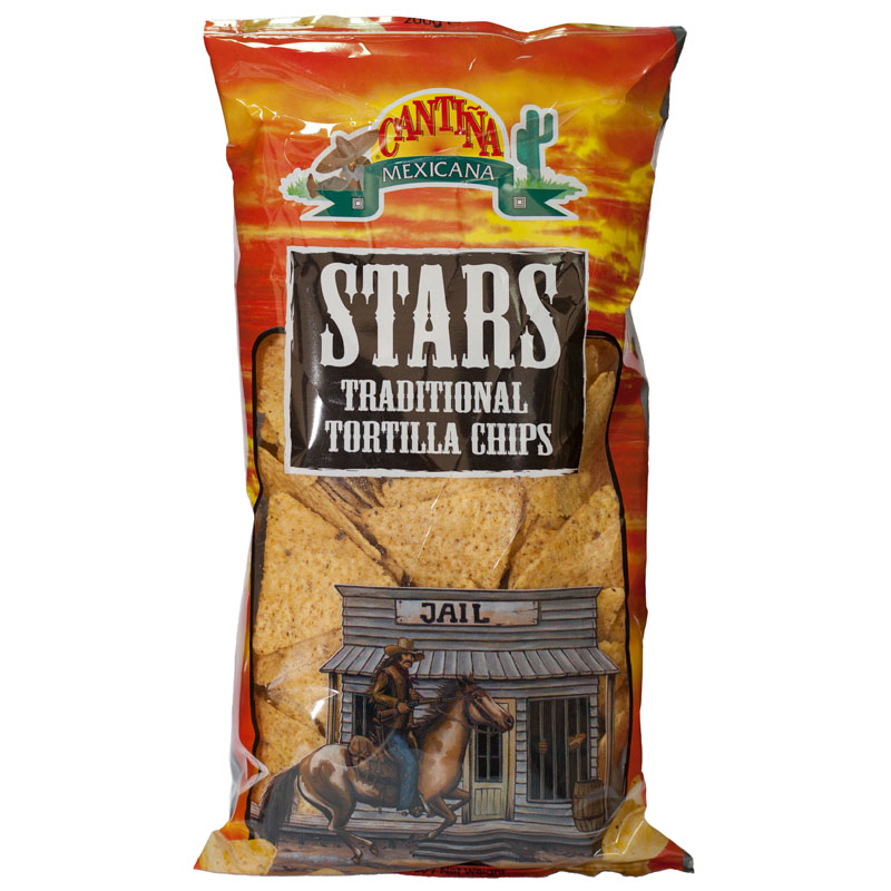 Cantina Mexicana Stars Traditional Tortilla Chips 200g
