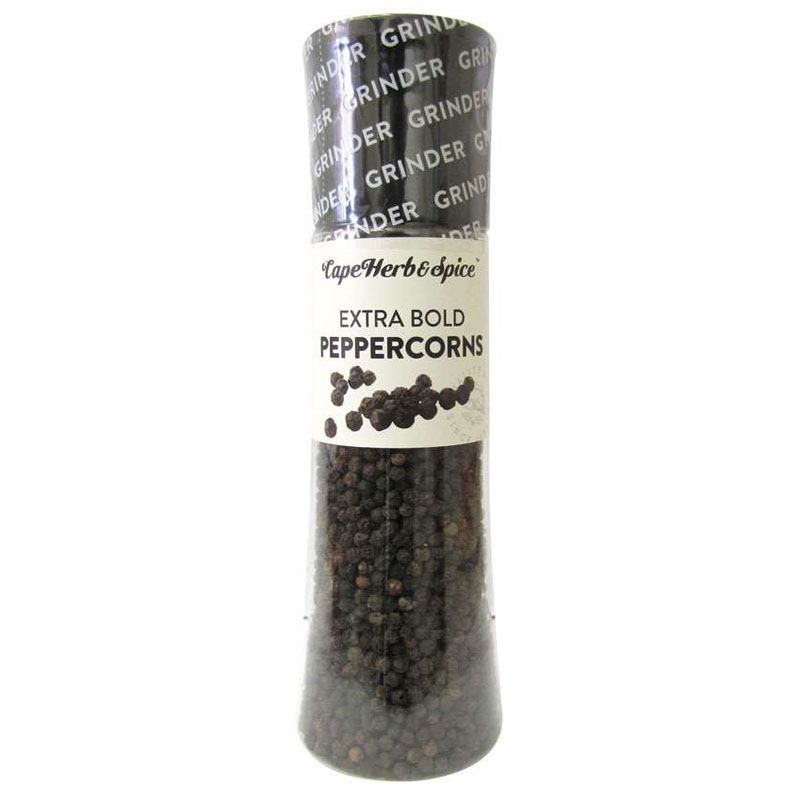 Cape Herb & Spice Extra Bold Peppercorns Grinder 185g