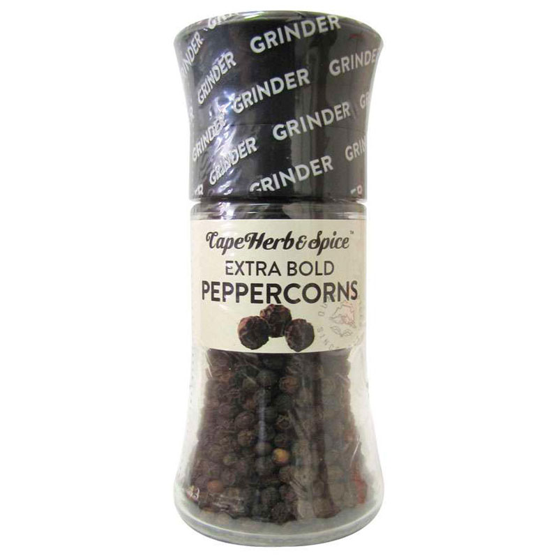 Cape Herb & Spice Extra Bold Peppercorns Grinder 50g