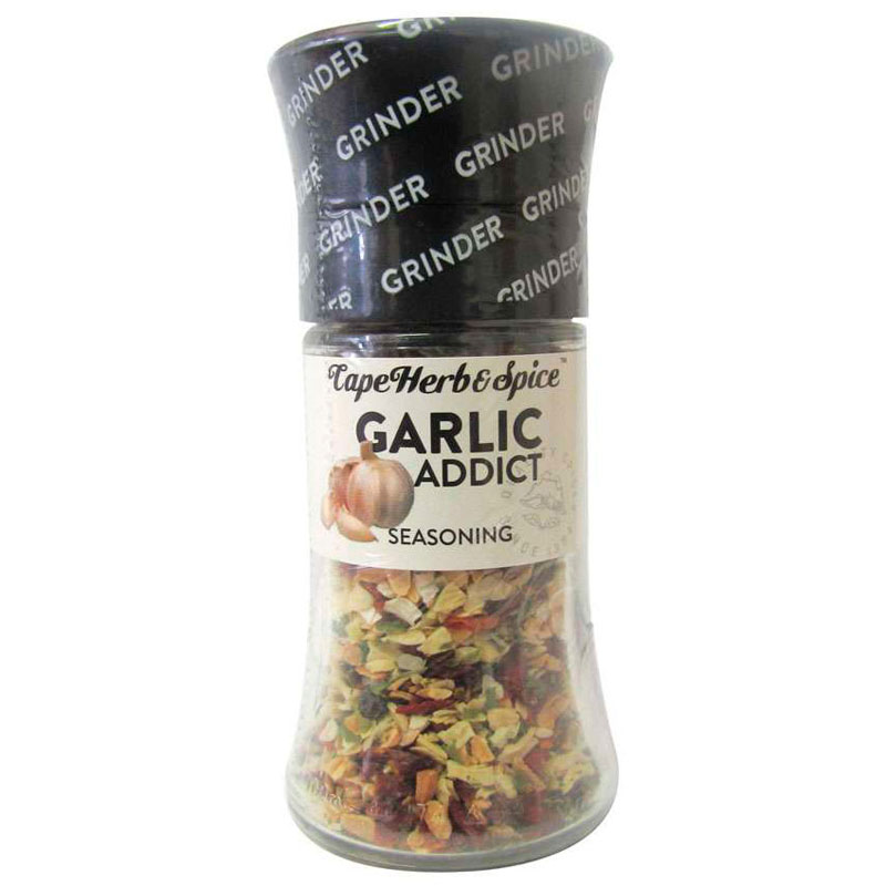 Cape Herb & Spice Garlic Addict Seasoning Grinder 40g
