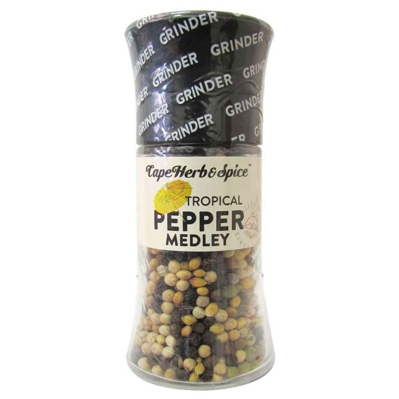 Cape Herb & Spice Tropical Pepper Medley Grinder 45g