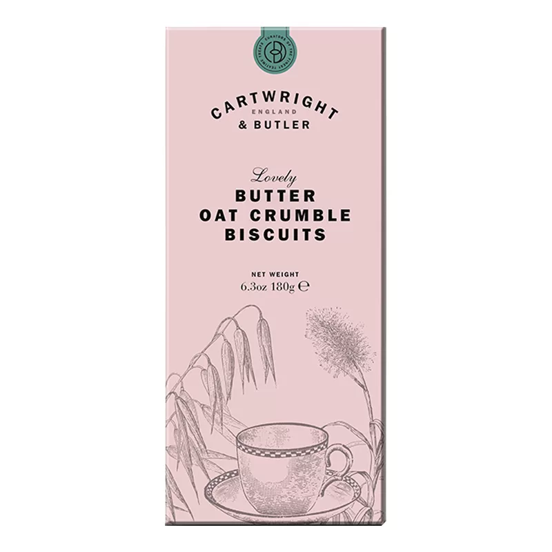 Cartwright & Butler Butter Oat Crumble Biscuits 180g