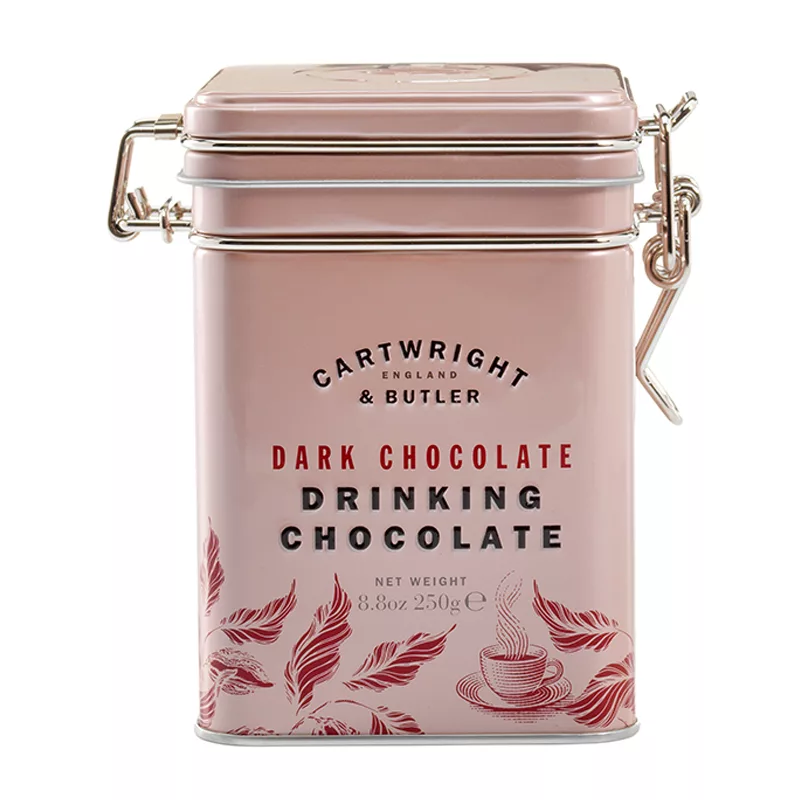 Cartwright & Butler Dark Chocolate Drinking Chocolate Tin 250g