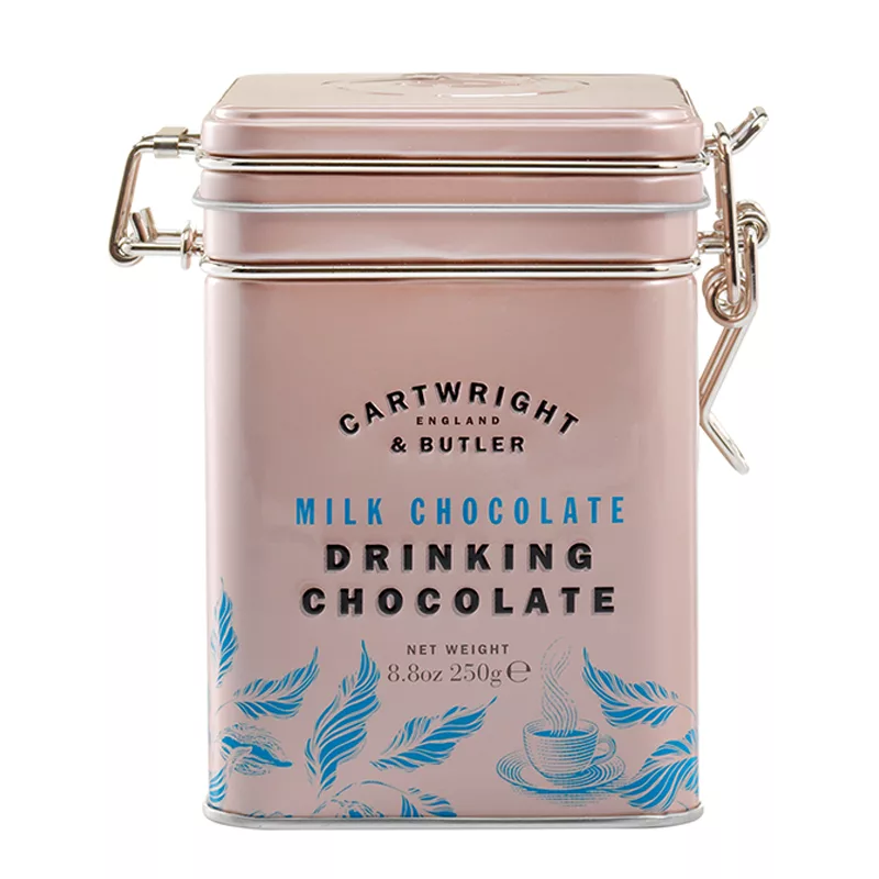 Cartwright & Butler Milk Chocolate Drinking Chocolate Tin 250g