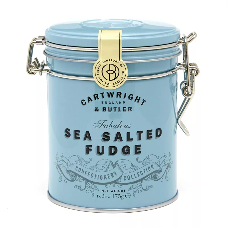 Cartwright & Butler Sea Salted Fudge Tin 175g