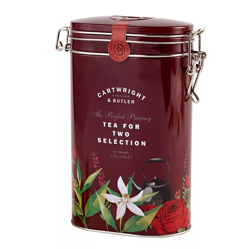 Cartwright & Butler Selection Tea for Two Shortbread and Canned Tea 240g