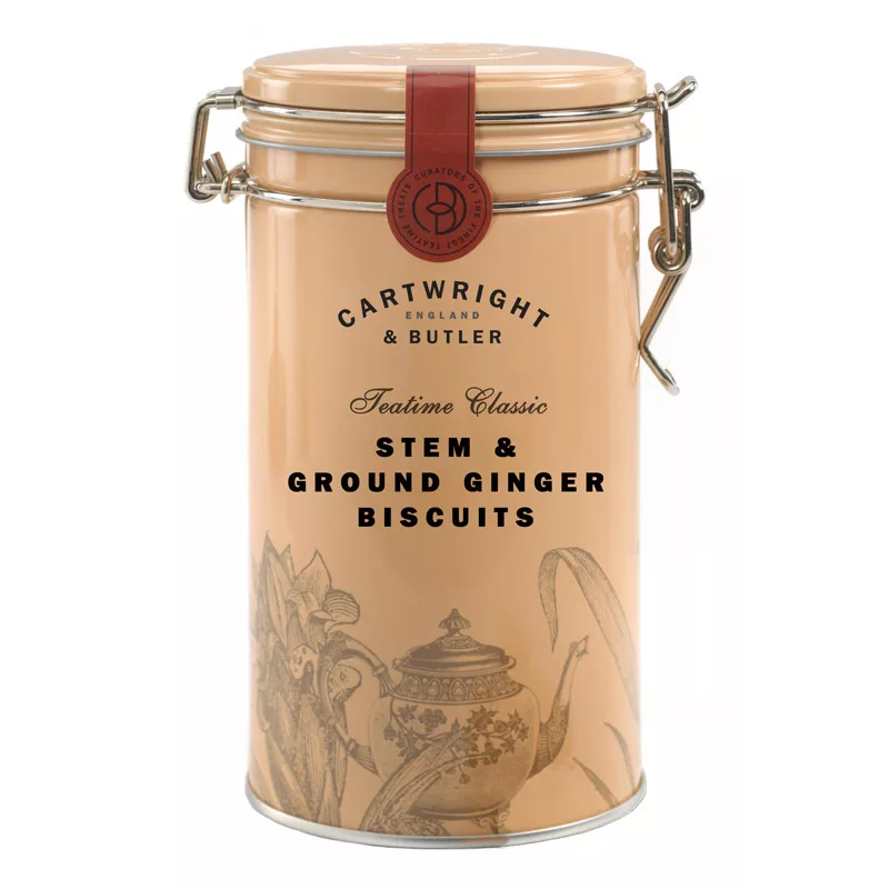 Cartwright & Butler Stem Ginger Biscuits Tin 200g